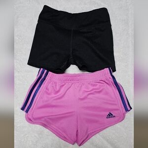 Adidas/DSG girls shorts set